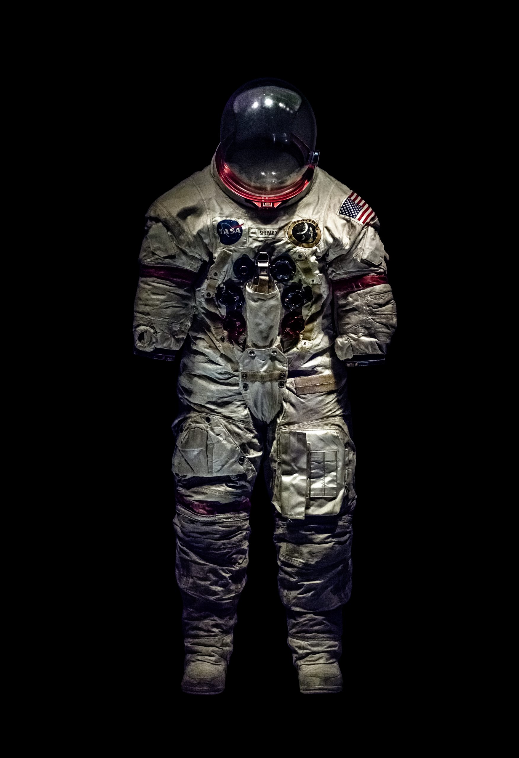 Mike Meyer, „shepard space suit apollo , 14 nasa cape canaveral“