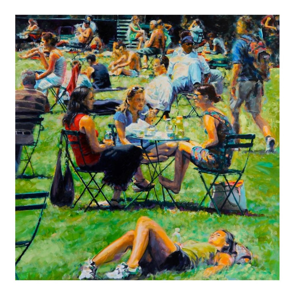 Schmiedekampf-Open-Air_2024_Oel-auf-Leinwand_130x130cm